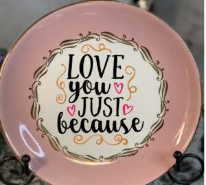 Decorative Antique Display 6.5" Laughlin International Plate